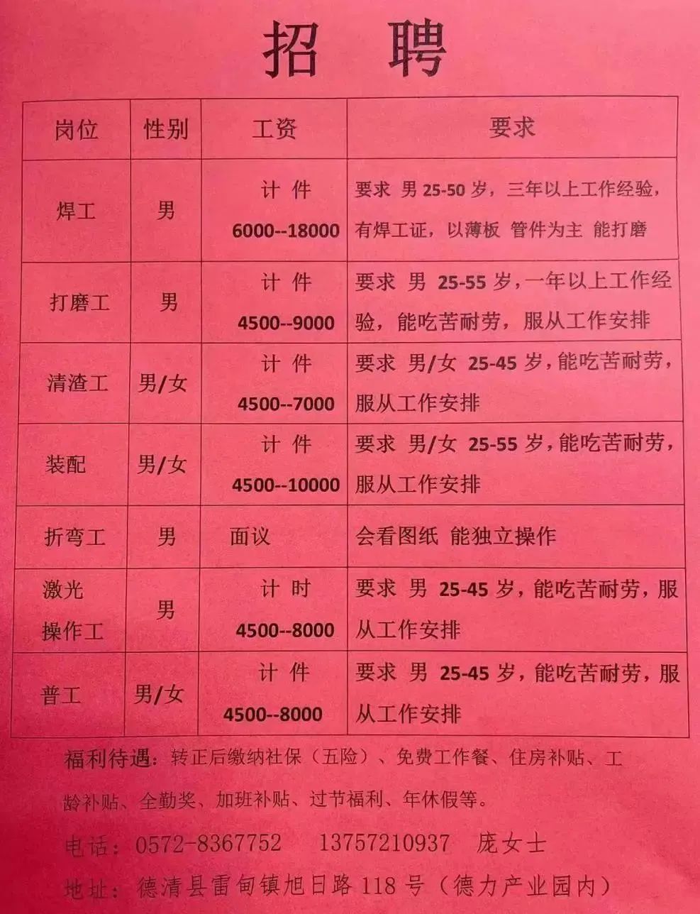 龙一村委会最新招聘信息汇总