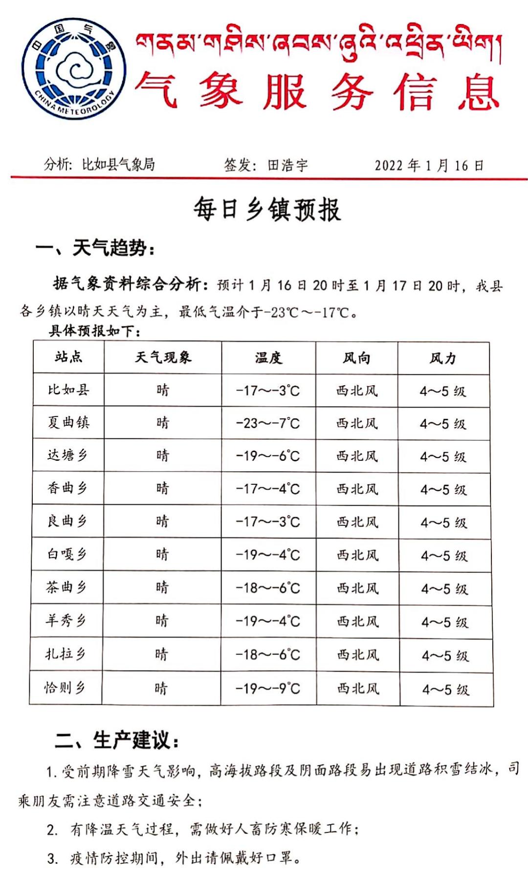 孜牧宗村天气预报更新通知