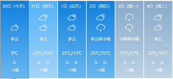 白金乡最新天气预报概览